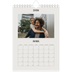 Calendrier photo A5 — Ivoire simple [Avril]