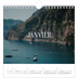 Calendriers annuels carré — Évasion sans fin [Janvier]