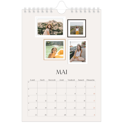 Calendrier photo A5 — Galerie de mur photo [couverture]