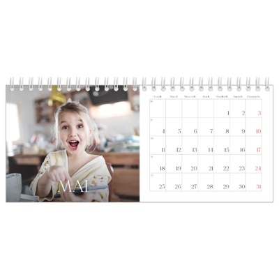 Calendrier de bureau — Douze jolis mois [couverture]