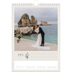 Calendrier photo A4 (20 x 30 cm) — Initiales fleuries [Février]