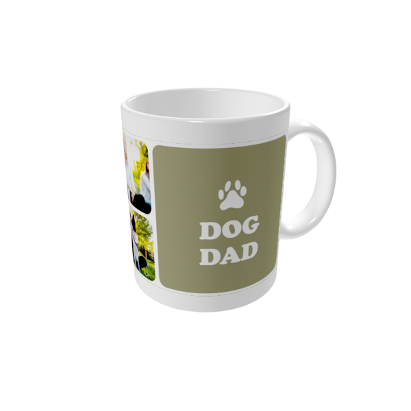 Mug personnalisé — Dog dad - couleur