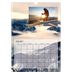 A3 Calendrier annuel — Immersion en montagne [Janvier]
