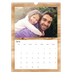 Calendrier photo A4 (20 x 30 cm) — Rustique [Février]