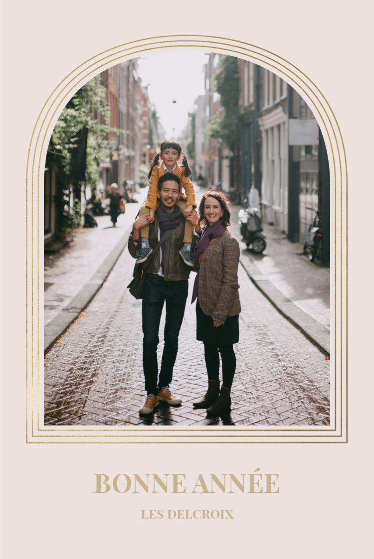 Faire-part & Cartes — Arche dorée