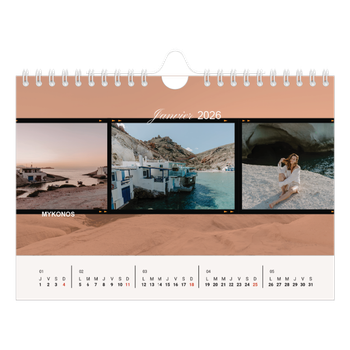 Calendrier photo A5 — Envie d'aventures