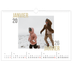 Calendrier photo A3 — Type de couple [Janvier]
