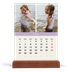 Calendrier de bureau support bois - portrait  — Chapitres pastel [Avril]