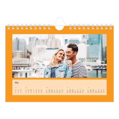 Calendrier photo A5 — Un monde en couleur [couverture]