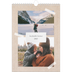 Calendrier familial A4 — Agenda kraft - Famille de 3 [couverture]
