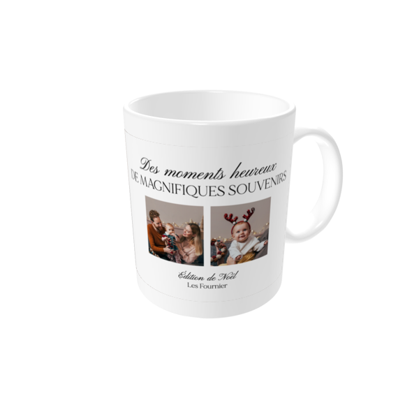 Mug personnalisé — Joie & calligraphie
