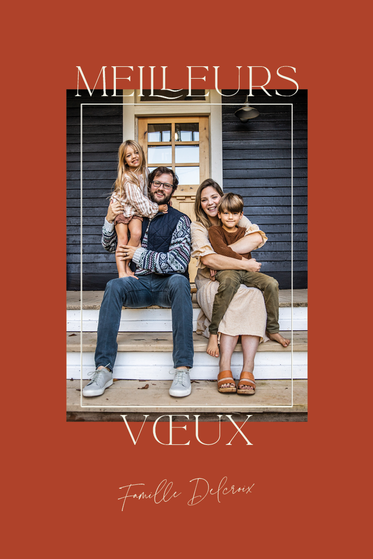 Faire-part & Cartes — Fêtes en famille heureuses