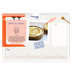 Calendrier photo A4 — Une année de recettes [couverture]