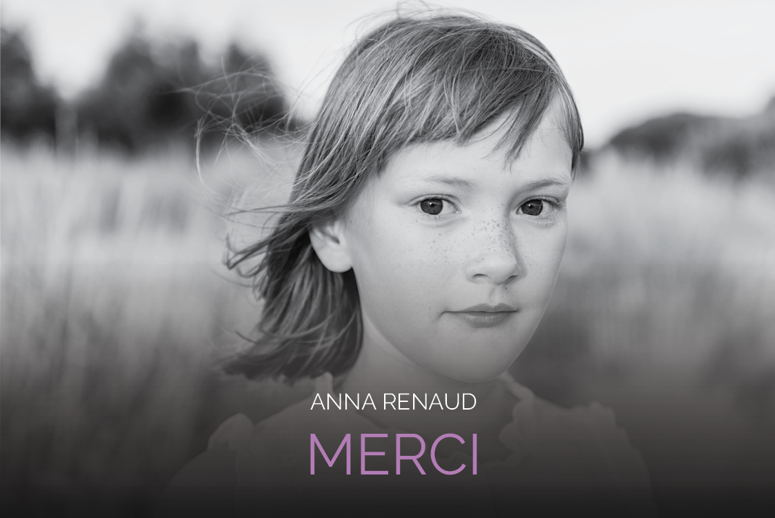 Carte de remerciement — Mots surlignés