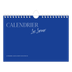 Calendrier photo A5 — Classique cobalt [couverture]