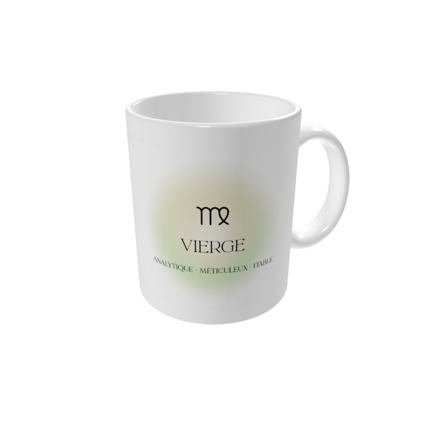 Mug personnalisé — Dégradé astrologique - Vierge