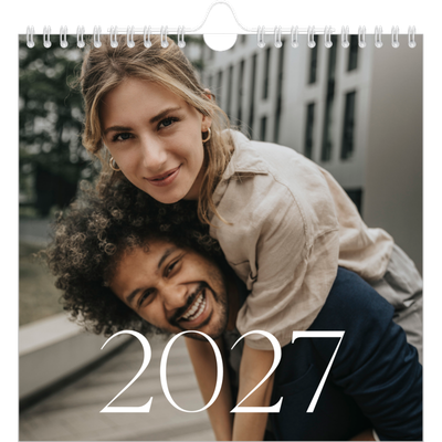 Calendriers annuels carré — Plus grand que la vie [couverture]