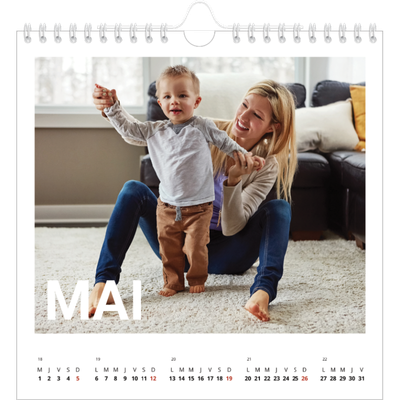 Calendriers annuels carré — Grand mois [couverture]