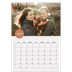 Calendrier photo A4 (20 x 30 cm) — Gommettes photo [Janvier]