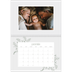 Calendrier photo A4 double (30 x 40 cm) — Fleurs dessinées [Janvier]