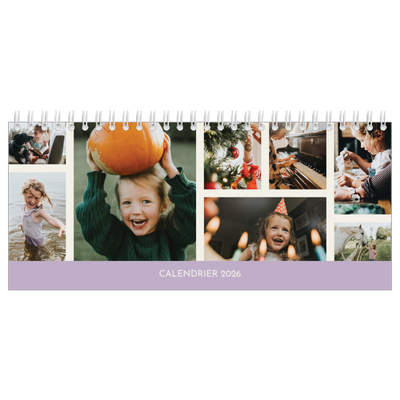 Calendrier de bureau — Chapitres pastel [couverture]