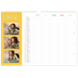 Calendrier photo A3 — Agenda tout en couleurs - Famille de 5 [couverture]