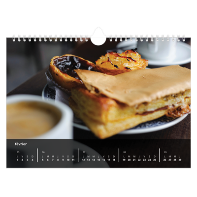 Calendrier photo A4 — Panorama [Février]
