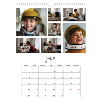 Calendrier photo A3 — Arrangements photo