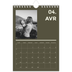 Calendrier photo A5 — Contemporain audacieux [Avril]
