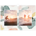 Calendrier photo A3 — Pluie d'aquarelle [couverture]