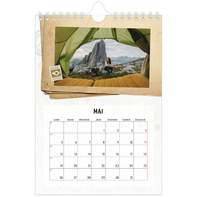 Calendrier photo A5 — Parts unknown [couverture]