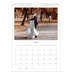 Calendrier photo A4 (20 x 30 cm) — Classique cobalt [Mars]