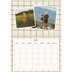 Calendrier photo A4 double (30 x 40 cm) — Motifs rétros [Avril]