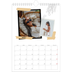 Calendrier photo A4 (20 x 30 cm) — Esprit scrapbook [Mars]