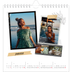 Calendriers annuels carré — Esprit scrapbook [Janvier]
