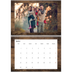 Calendrier photo A4 double (30 x 40 cm) — Rustique [Janvier]