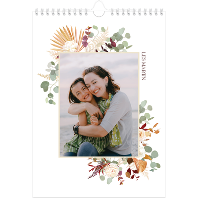 Calendrier photo A4 (20 x 30 cm) — Bohème [couverture]