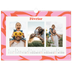 Calendrier photo A3 — Jeu de motifs [Février]