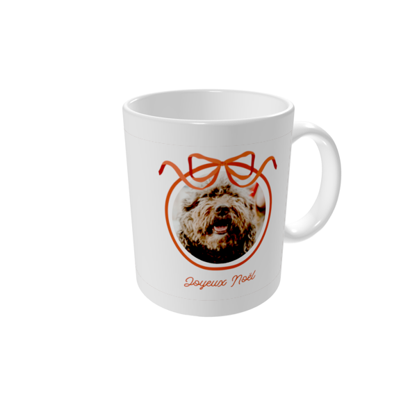 Mug personnalisé — Boule et ruban