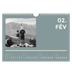 Calendrier photo A4 — Contemporain audacieux [Février]