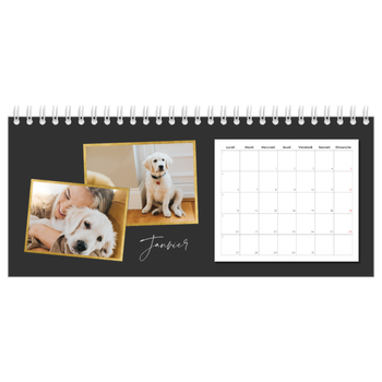 Calendrier de bureau — Tellement de souvenirs