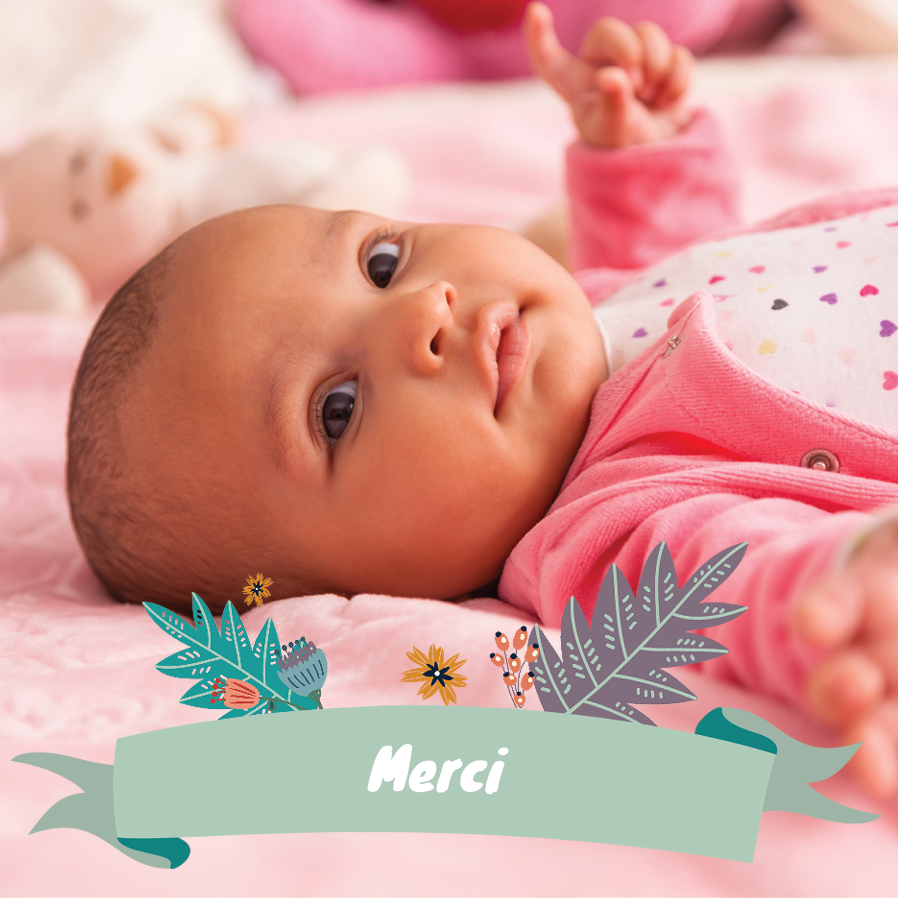 Carte de remerciement — Forêt