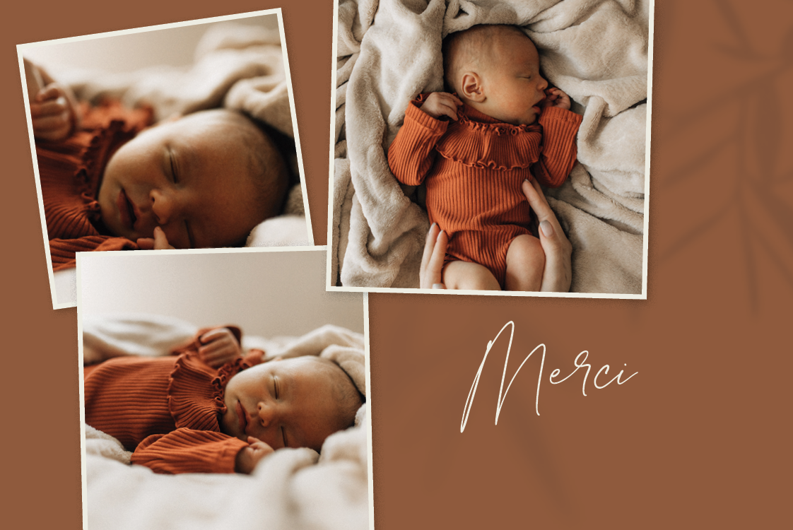 Carte de remerciement — Terre à terre