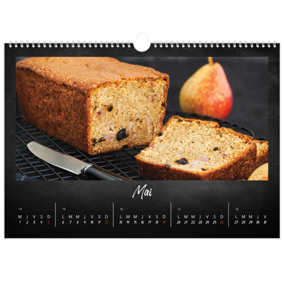 Calendrier photo A3 — Tableau et craie [couverture]