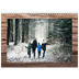 Calendrier photo A4 double (30 x 40 cm) — Rustique [couverture]