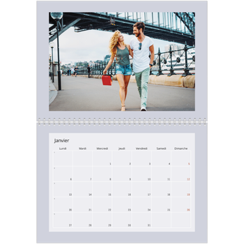 Calendrier photo A4 double — Un monde en couleur