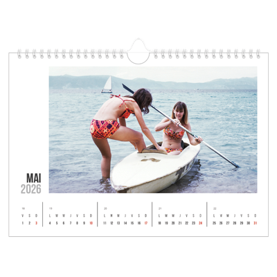 Calendrier photo A4 — Texte abrégé [couverture]