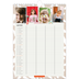 Calendrier familial A4 — Agenda rustique - Famille de 4 [Janvier]