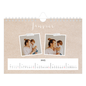 Calendrier photo A5 — Calendrier-album