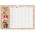 Calendrier photo A3 — Agenda rustique - Famille de 5 [Février]